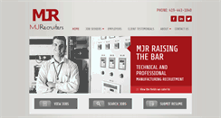 Desktop Screenshot of mjrecruiters.com